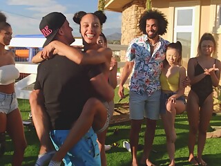 Project DTF: Pool Party Video With Robby Echo, Van Wylde, Damon Dice, Alexis Tae, Lulu Chu, Kylie Ro