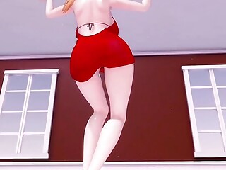 Suzuya &amp; Kashima - Great Dance In Sexy Red Dress