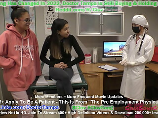 Sisters Aria Nicole, Angel Santana Humiliated During Pre Employment Physical At Doctor Stacy Shepard