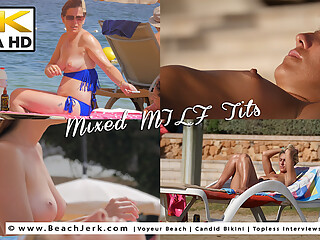 Mixed MILF Tits - BeachJerk