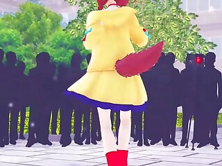 Cute Girl - Shameful Dance (3D Hentai)