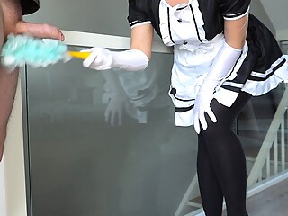 sexy maid cosplay satisfying service -projectsexdiary