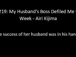 JUL-291: My Husband&#039;s Boss Defiled Me for a Week - Airi Kijima