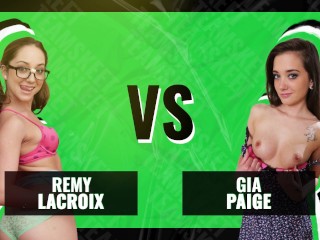 Battle Of The Babes - Remy Lacroix vs. Gia Paige - Which Innocent Cutie Will Make You Cum Faster?