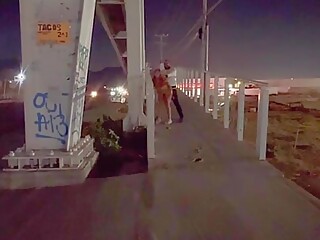 CAUGHT HAVING SEX ON THE PEDESTRIAN BRIDGE