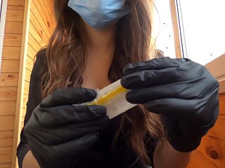Asmr Nurse Asmr Doctor Dentist Black Gloves Latex