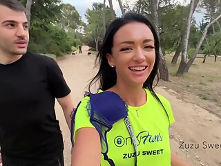 Fuck Athlete In Public For Her Casting Facial With Zuzu Sweet