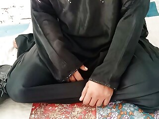 Darzi Taylor vs Muslim hijab college girl he hard fucked pussy and anal sex with big dick sex small 