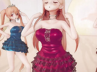 Mmd R-18 Anime Girls Sexy Dancing (clip 36)
