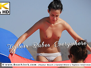 Topless Babes Everywhere - BeachJerk