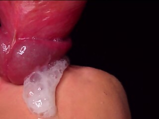 Milk mouth for your COCK, creamy tongue and orgasm