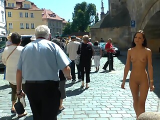 Kari Milla And Kari Sweet In Aka Czech Beautiful Pornstar In Nude Naked Public Session