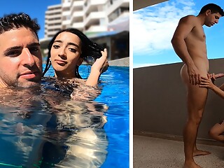 ARGENTINIAN SLUT is Picked Up From The Swimming Pool and FUCKED in her Hotel Room