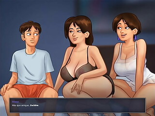 Summertime Saga Cap 16 - A Threesome With My Stepmother And Her Friend
