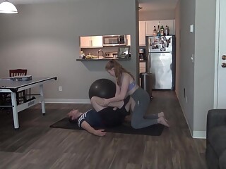 Big Ass Teen Gets Fucked by her Personal Trainer