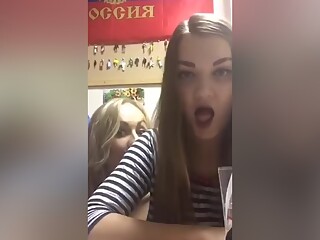 Hot Girls In Underwear Dancing For Their Periscope Viewers