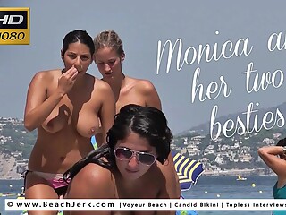 Monica and her two besties - BeachJerk