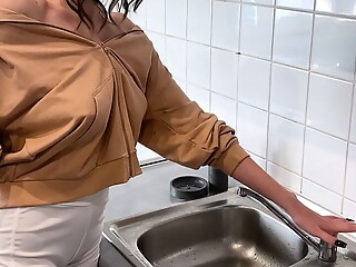 LyMia - Plumber fucked the client in all holes and Cum on face