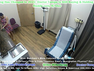 Become Doctor Tampa, Give Jasmine Rose Humiliating Immigration Physical, Give Gyno Exam, Take Photos