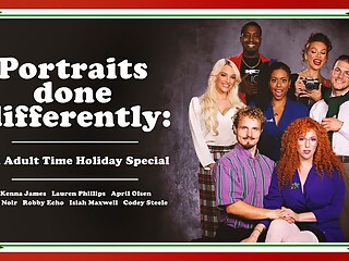 Portraits Done Differently: An Adult Time Holiday Special, Scene #01