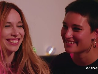 Amateur Babes Enjoy Lesbian Sex After A Date