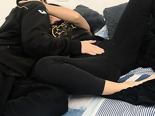 To forget about my horny boyfriend I want to fuck my stepbrother