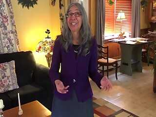 Homemade - Sexy Milf In Nylons And Heels Thanks Young Neighbor With Sex 12 Min