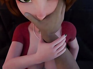 Hot sex with Aunt Cass from Disney