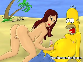 Famous cartoon celebrities sex