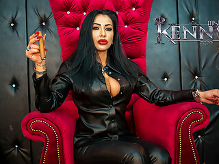 Mistress Kennya - SPH Verbal Humiliation Power Exchange Cigar Smoking Cuckolding - Professional Domm