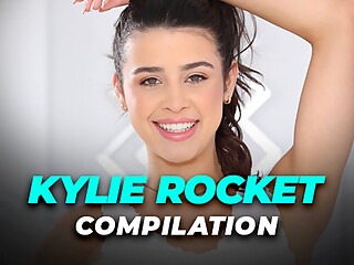 HOTTEST KYLIE ROCKET COMPILATION! WITH COCO LOVELOCK, LILY LARIMAR, &amp; AFTEN OPAL!