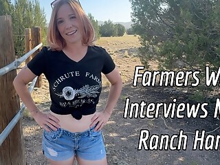 Farmers Wife Interviews New Ranch Hand - Jane Cane &amp; &#039;Channing&#039; from Tanta