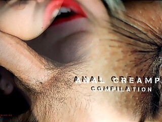 First Time Anal - Creampie Orgasm - Beauty Mature Milf - Compilation.