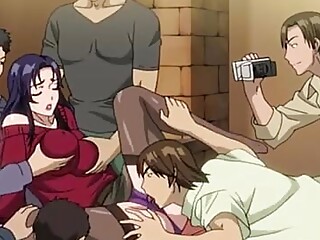 Hentai hard fucking with husband