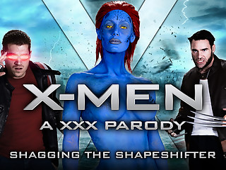 Nicole Aniston & Charles Dera & Xander Corvus in XXX-Men: Shagging the Shapeshifter XXX Paro