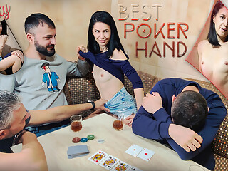 Best Poker Hand - Guy Bets his Girlfriend and Loses