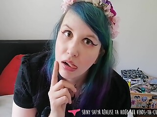 French Girl Telling How She Has Fucked Your