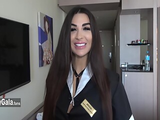 Room Service Rough Sex - Room Service Roleplay Fucking For Money Creampie 10 Min - Susy Gala And Nic