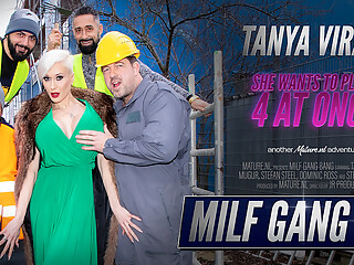 Hot Big Breasted Milf Tanya Virago Is The Center Of A Good Hard Gang Bang