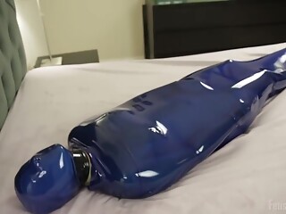 Electro Bdsm Slave And Fetish Latex Big Titted Domina