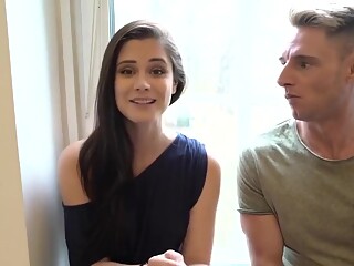 Two Slim Girls For Money Participate In Group Anal Sex With Guys