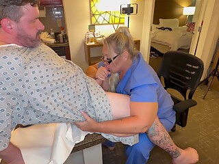 Nurse Venus Collects A Sperm Sample