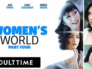 ADULT TIME - WOMEN'S WORLD Casey Calvert, Victoria Voxxx, Alex Coal, and Marica Hase - PART 4