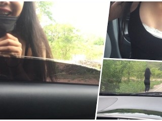 เสียงไทยชัด Thai Story SEX Public Blowjob In Car HE CUMS IN MY MOUTH อมควยพี่ก่อนเดี๋ยวไปส่ง ep.1